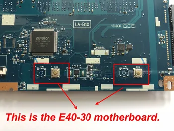 Originalus Lenovo E40-30 Plokštė ZIWB0\B1\E0 LA-B102P N2920 CPU išbandyti gera nemokamas pristatymas