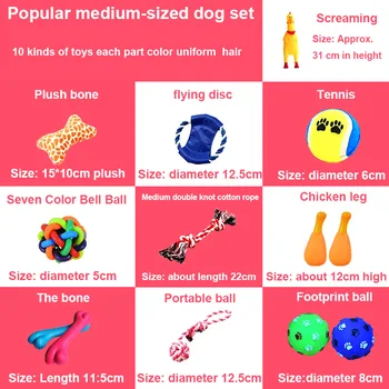 Šunų Žaislai, 10-Piece Set Įspūdį Garso Naminių Žaislų Bitė ir Sumalkite Universalūs Šunys Virvės Mazgas Augintiniai Atsargos 2020 Naują Atvykimo