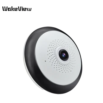 WakeView Visą vaizdą, WIFI 360 Laipsnių Dviejų krypčių garso Panoraminis 1.3 MP/2MP/3MP Fisheye Belaidžio Smart IP Kameros palaikymo 128g app ICSEE