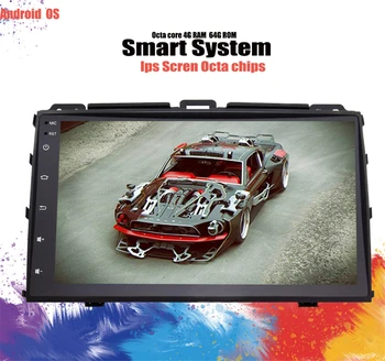 Carplay Android 10.0 automobilių dvd 128GB multimedijos grotuvo Toyota Prado 120 Land Cruiser 2004-2009 Auto Radijo magnetofonas sistema