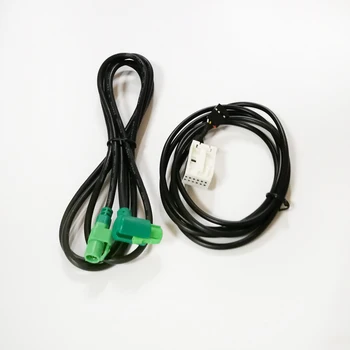 Biurlink 150CM Automobilinis CD Keitiklis Stereo Garso Pajungti Laidus AUX-IN/USB, Įjunkite Mygtuką AUX-IN Rinkinys, Skirtas 