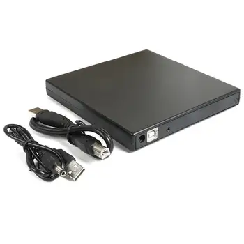 USB Išorinio DVD / CD RW Diskų įrašymo įrenginys Combo Ratai Reader For Windows 98/8/10 Nešiojamas KOMPIUTERIS R20