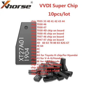 Xhorse VVDI Super Mikroschemą VVDI2 VVDI Mini pagrindinė Priemonė 10VNT/Daug