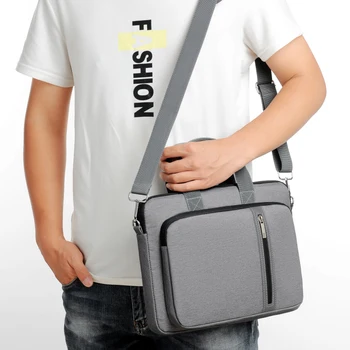 Nešiojamojo kompiuterio krepšys Rankovės Atveju MacBook 13.3 14 15.6 colių rankinėje peties sąsiuvinis Crossbody krepšiai vyrų verslo 