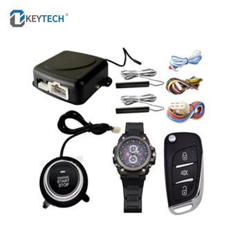 OkeyTech 433Mhz 12V Žiūrėti Kontrolės, Automobilių apsaugos Sistema Smart Automobilių Klavišą imobilizavimo Sistema Nuotolinio Variklio Užvedimo Mygtukas Start Stop