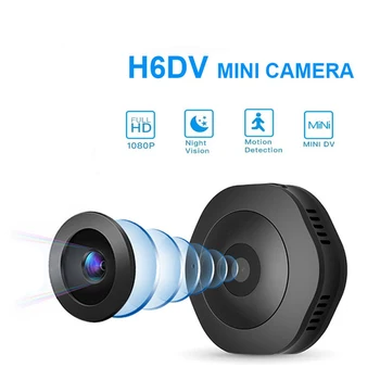 H6 P2P IP Wi-fi Micro MINI Kamera Naktinio Versija, Mini Veiksmo Kamera su judesio davikliu Kamera Balso, Vaizdo magnetofoną, Mažų Camer