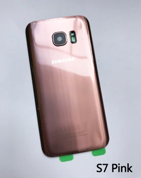 Originalus SAMSUNG Galaxy S7 S7edge Galinio Stiklo Baterijos Dangtelio Būsto atveju Pakeisti 