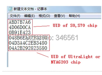 13.56 Mhz NFC RDA USB Artumo Jutiklis 