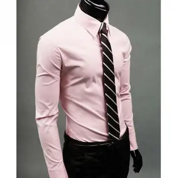 Anglų stiliaus verslo marškinėliai, tinka vyriški ilgomis rankovėmis, aukštos kokybės medvilnės lieknėjimo laisvalaikio drabužiai,tinka mens marškinėliai