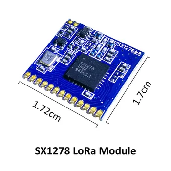 433mhz RF LoRa modulis SX1278 PM1280 10 vnt tolimojo ryšio Imtuvas ir Siųstuvas SPI LORA DI+ 433MHz antena