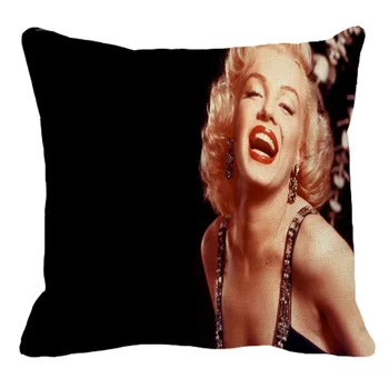 XUNYU Amerikos Marilyn Monroe Mados Lino Apdaila Užvalkalas Pagalvėlė Padengti Juosmens Užvalkalas Sofa Seat Dekoras
