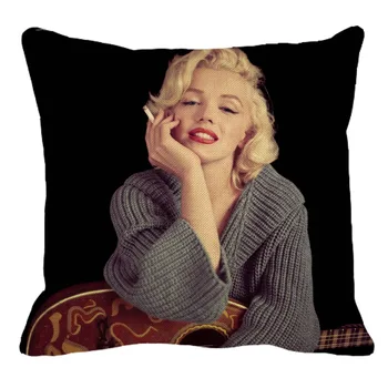 XUNYU Amerikos Marilyn Monroe Mados Lino Apdaila Užvalkalas Pagalvėlė Padengti Juosmens Užvalkalas Sofa Seat Dekoras