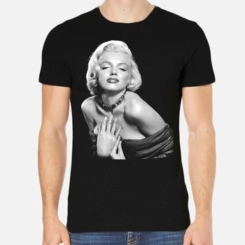 Marilyn Monroe Įžymybės Vyrai, T-Marškinėliai Tee Drabužių, 3-A-365