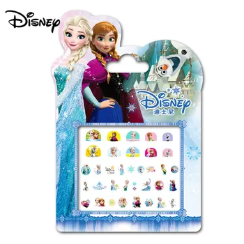 Disney 5 gabalus vaikų asmenybės animacinių filmų vandeniui nagų lipdukai ledo romantika little princess nagų lipduką