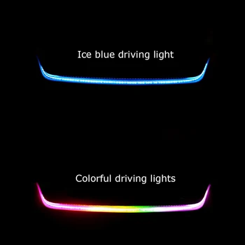 LEEPEE Automobilių Galinis Kamieno Uodegos Šviesos Dinaminis Atvirkštinio LED Juostelė 12v Auto Papildomas Stabdžių Įspėjamojo Posūkio Signalo Lemputė