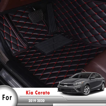 Automobilio Grindų Kilimėlis Kia K3 Cerato Forte 2019 2020 Automobilių Stiliaus Kilimai Custom Auto Vidaus Apdaila, Priedai