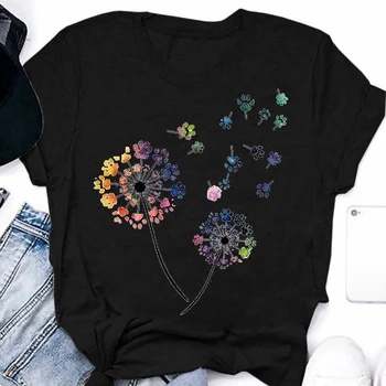 Umeko Harajuku Grafinis Puikus Y2K T-shirt Moterims, Vasaros Drabužius, O Kaklas Trumpas Rankovėmis Tee Viršūnes Moterų Atsitiktinis Plius Dydis 5XL Tshirts