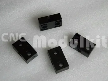 Atidaryti Stato Plokštė Sėdynių Blokas 8mm Sriegis Pikis 2mm Stulpų Atramos POM PEFT Užpildyti Delrin Profilis Ekstruzijos Sukelti 2 4 8 CNC Modulkit
