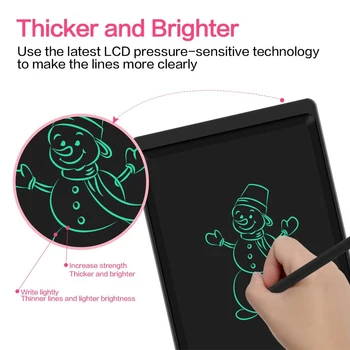 Piešimo Tablet 8.5 10 Colių Meno Lcd Rašymo Lenta Skaitmeninės Elektronikos Grafinio Piešimo Bloknotas Su Jungikliu Stylus Pen Dovana Vaikams