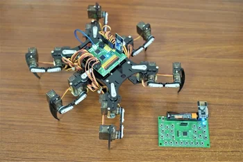 Atviro kodo Arduino Voras, Robotas Jutiklių Skydas Šešių Led SG90 Servo Control 