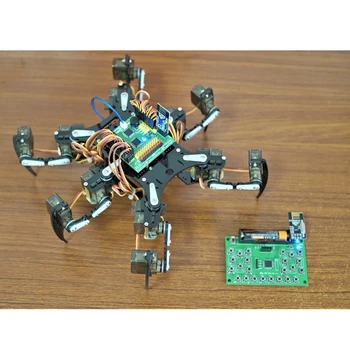Atviro kodo Arduino Voras, Robotas Jutiklių Skydas Šešių Led SG90 Servo Control 