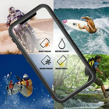 Atsparus vandeniui Atveju iPhone 12 Pro Plaukimas, Nardymas, Lauko atsparus smūgiams Atveju iPhone, 11 Pro Max XR XS Max Visišką Apsaugą 