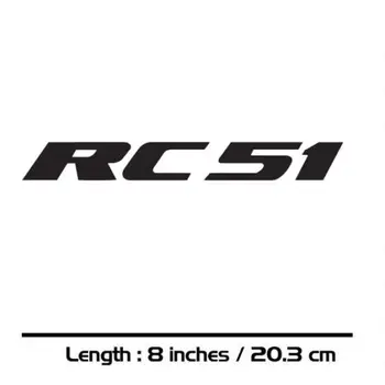 RC51 Logotipą, motociklas motociklo Kuro bakas, Ratų Lauktuvės sąsiuvinis Bagažo šalmas MOTO lipdukai Lipdukas Honda RC51 RC 51