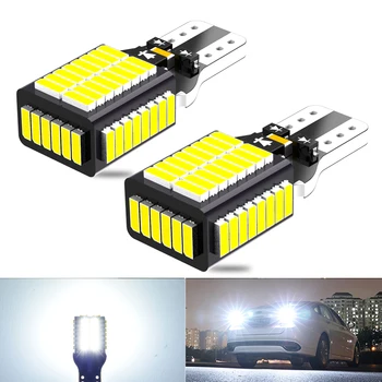 2X Automobilių Atsarginės Atbulinės Šviesos W16W LED 912 921 T15 LED Lemputes Hyundai Accent 