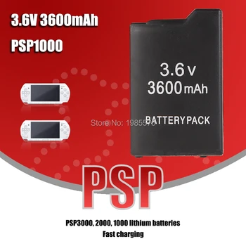 3.6 V 3600mAh PSP-1000 Pakeitimo Baterija Sony PSP1000 PlayStation PSP110 Nešiojamosios Konsolės