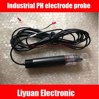 Pramonės PH elektrodas zondas jutiklis / aukštos temperatūros, PH elektrodas / pramonės PH elektrodas /jutiklis elektrodas pH-metrą, 5m