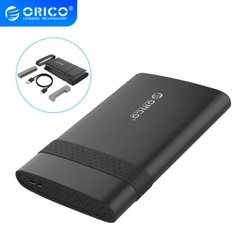 ORICO 2.5 colių HDD Atveju USB3.0/Tipas-C SSD Talpyklos Mobiliojo Standžiojo Disko Dėžutė USB3.0 Sąsiuvinis Nemokamus Įrankius, HDD Aptvarą SSD/HDD