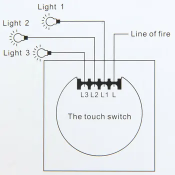 Smart Switch Prabanga Sienos Touch Sensorius Jungiklis,ES Standartas Šviesos Jungiklis, Balta Krištolo Skydą Jungiklis 2 Gaujos 1 Būdas AC170-240V